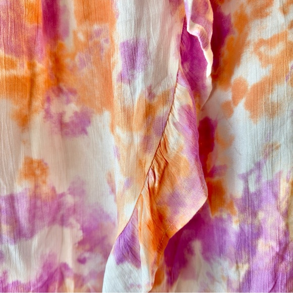 Tie-Dye Peasant Dress - Picture 5 of 11